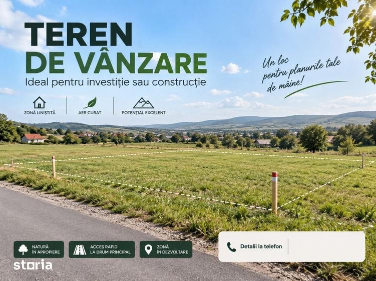 Teren de 504 mp, în Central