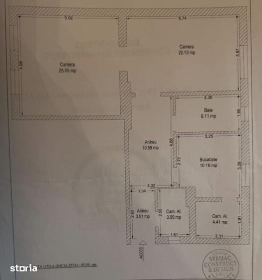 Spațiu comercial, de 86 mp, în Elisabetin