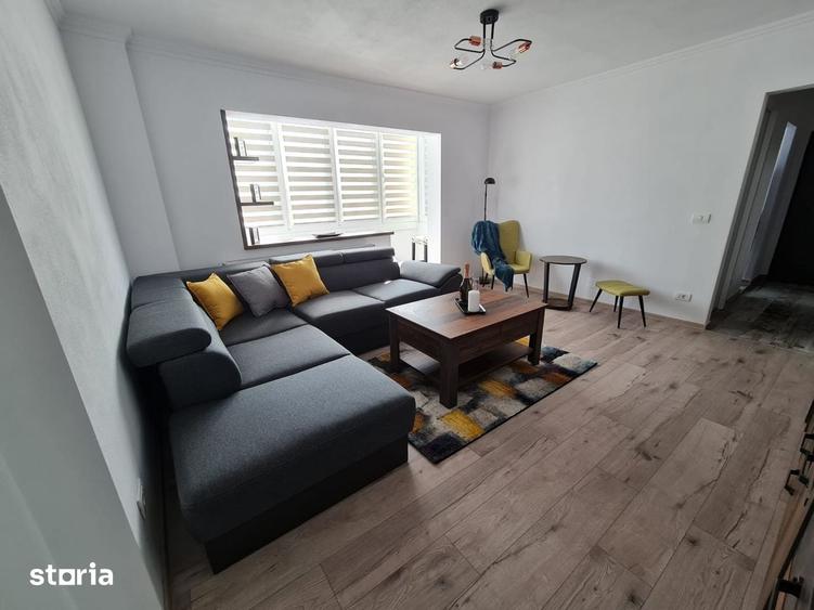 Apartament cu 2 camere semidecomandat în Central