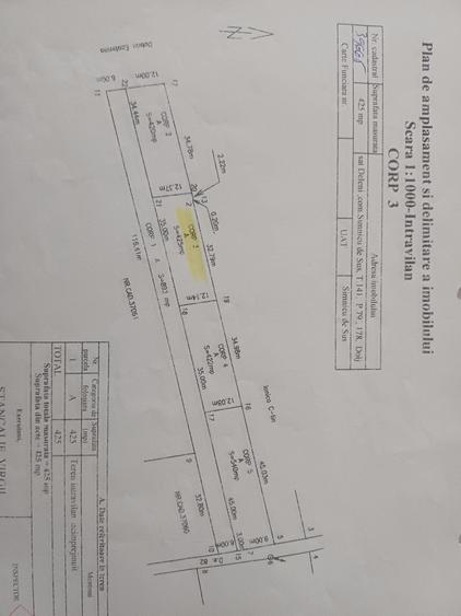 Teren de 425 mp, în Șimnicu de Sus
