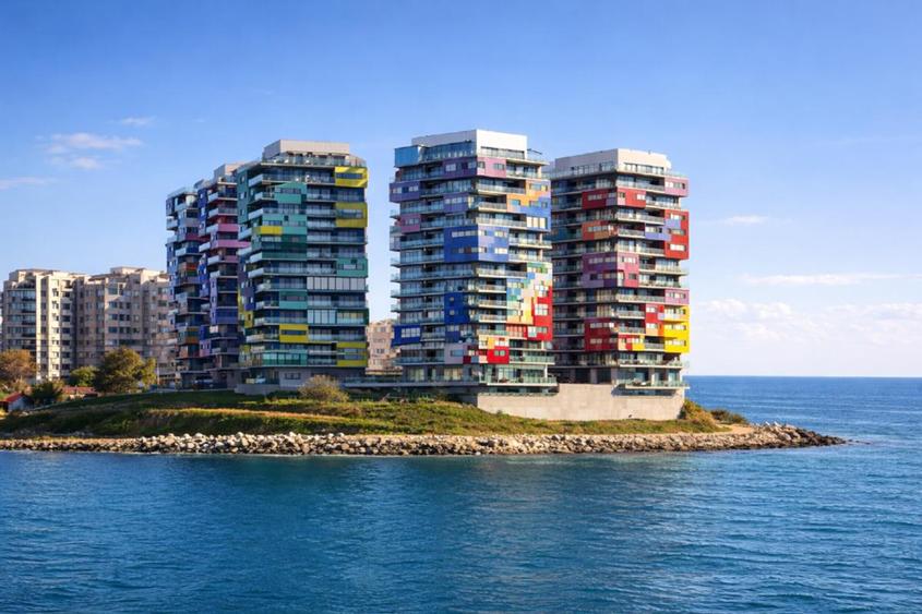 Apartament cu 3 camere decomandat, mobilat în Faleza Nord