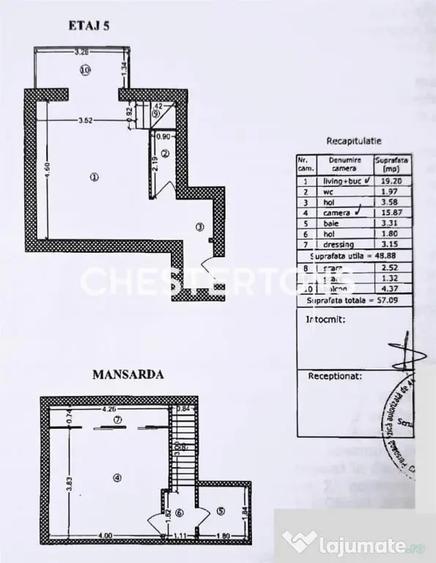 Apartament cu 2 camere decomandat în Colentina