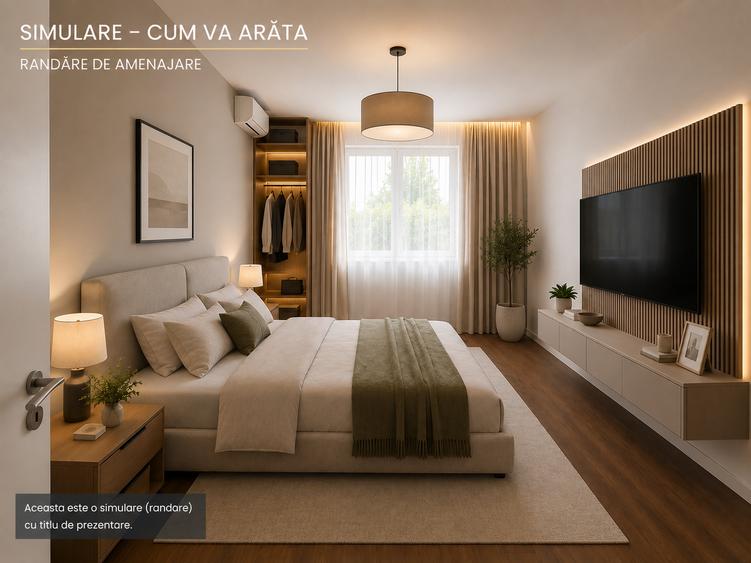Apartament cu 2 camere semidecomandat în Iancu Nicolae