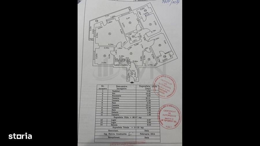 Apartament cu 4 camere în Universitate