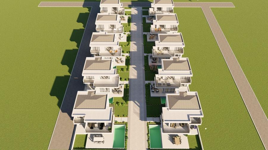 Casă individuală cu 3 camere cu Piscina în Central