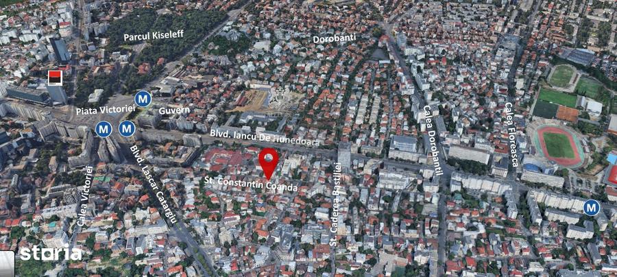 Teren de 327 mp, în Dorobanți