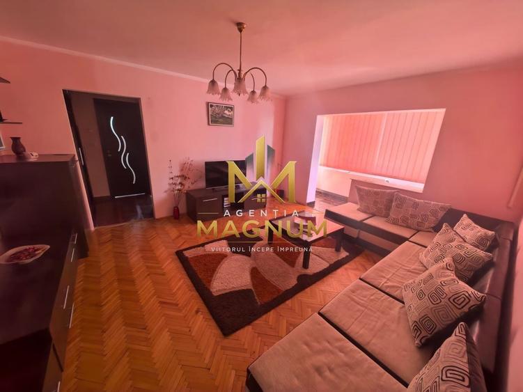 Apartament cu 3 camere semidecomandat, mobilat în Gării
