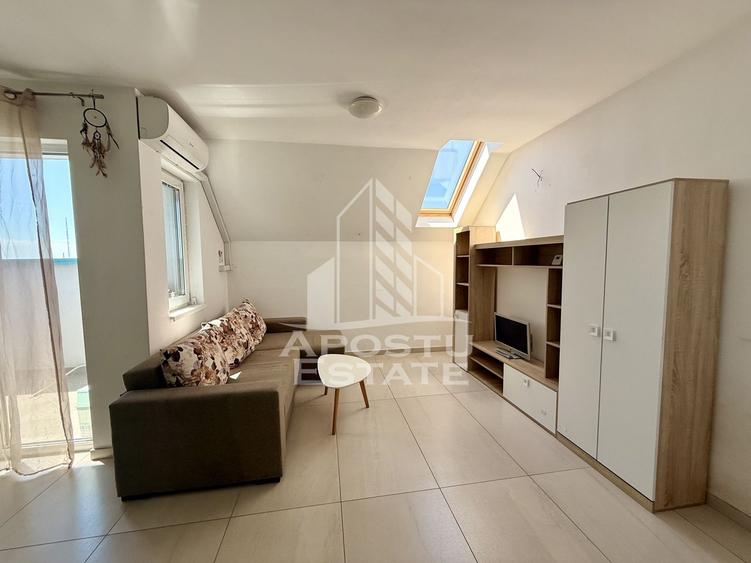 Apartament cu 2 camere decomandat, mobilat în Buziașului
