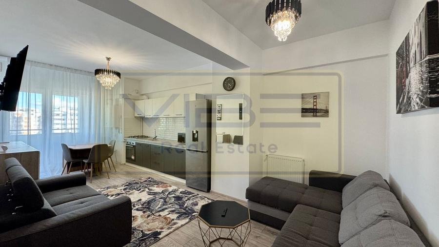 Apartament cu 2 camere semidecomandat, mobilat în Gară