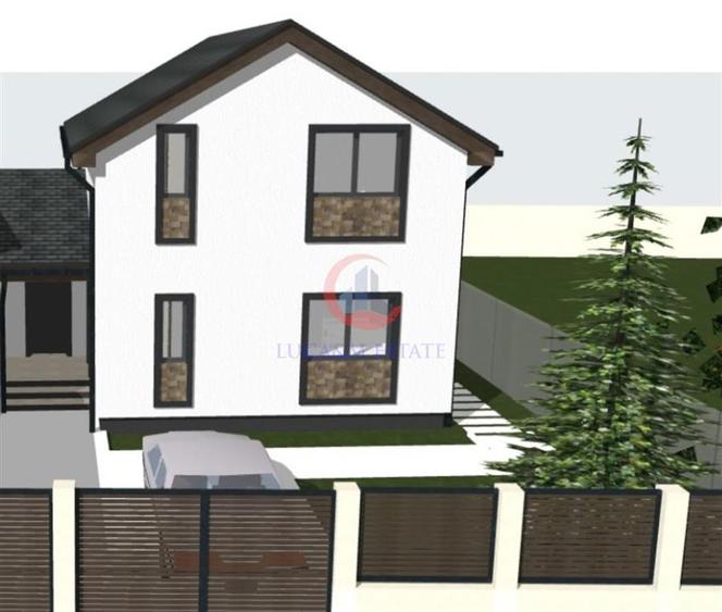 Duplex cu 3 camere cu Canalizare în Bucovăț (Remetea Mare)