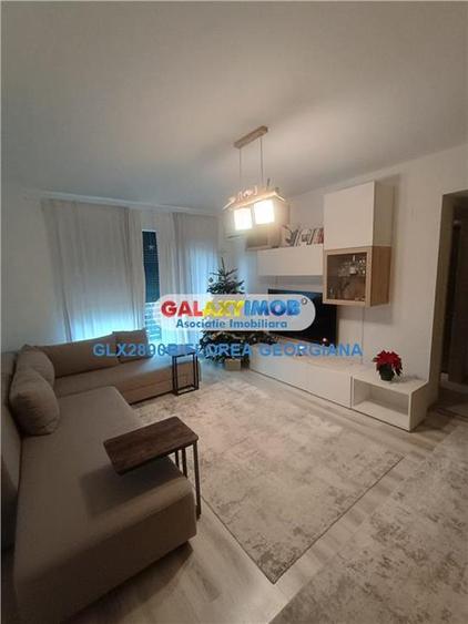 Apartament cu 2 camere semidecomandat, mobilat în Băneasa