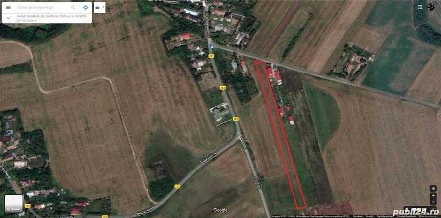 Teren de 4300 mp, în Piscu