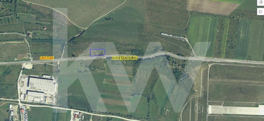 Teren Construcții extravilan de 3200 mp, în Cristian