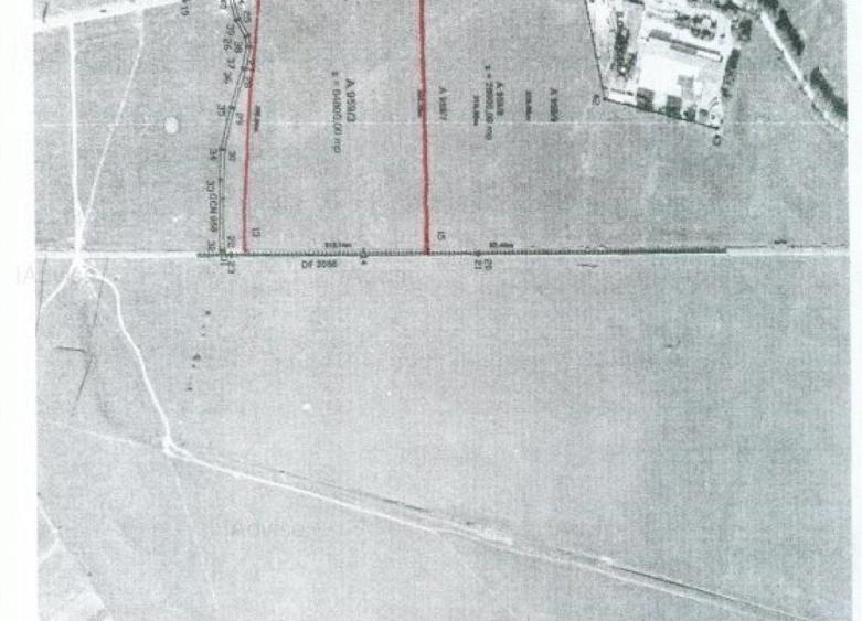 Teren Construcții extravilan de 65000 mp, în Vest
