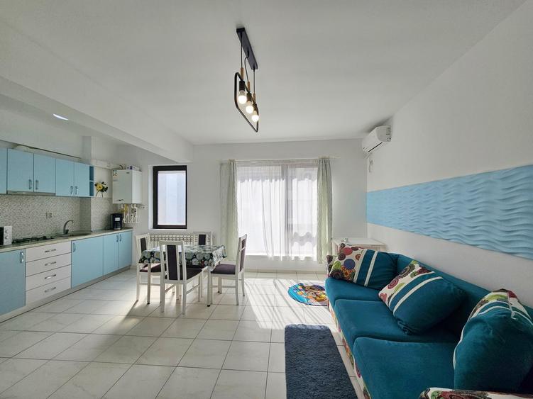 Apartament cu 2 camere semidecomandat, mobilat în Mamaia-Sat