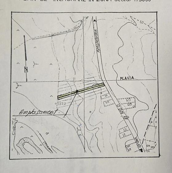 Teren de 1737 mp, în Plavia