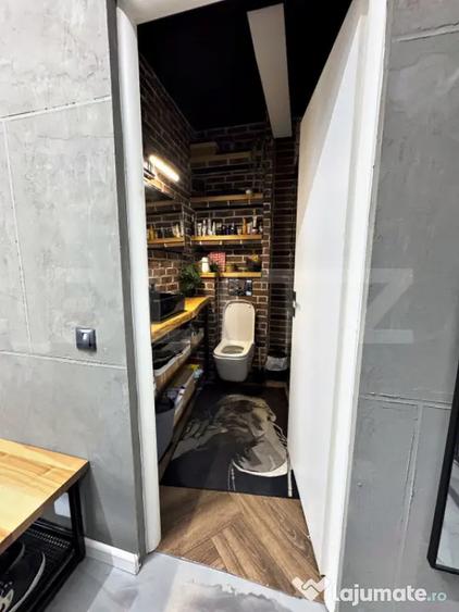Apartament cu 2 camere semidecomandat, mobilat în Industrial