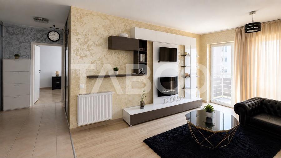 Apartament cu 3 camere decomandat, mobilat în Mihai Viteazul