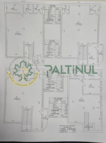Birou, de 602 mp, în Calea Poplăcii