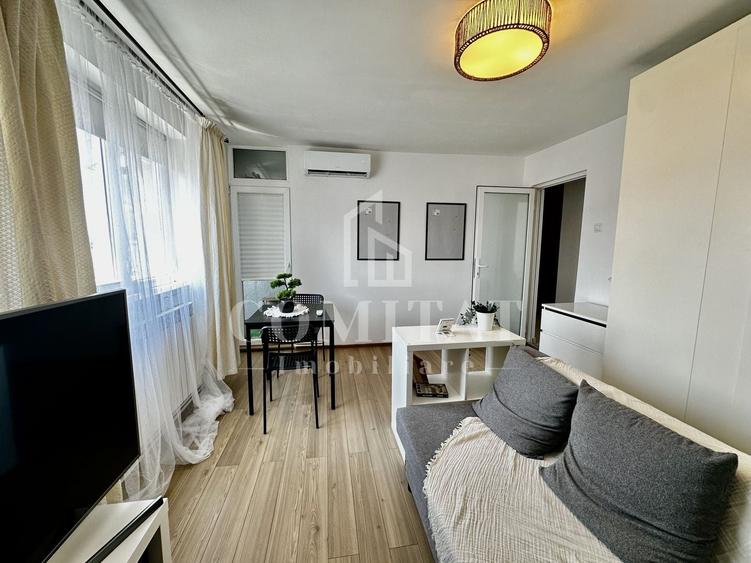 Apartament cu 2 camere decomandat, mobilat în Mănăștur