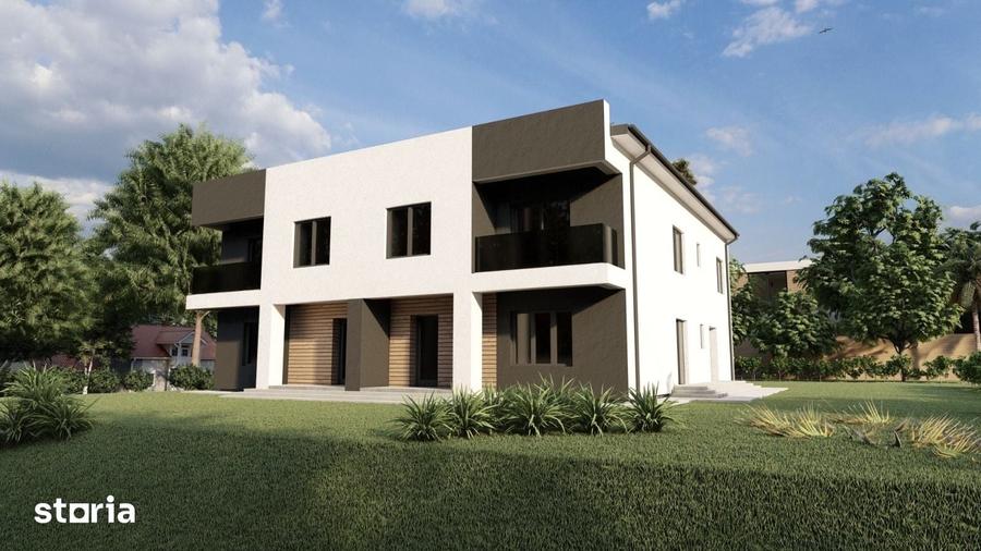 Casă cu 4 camere cu Teren 200 Mp în Holboca