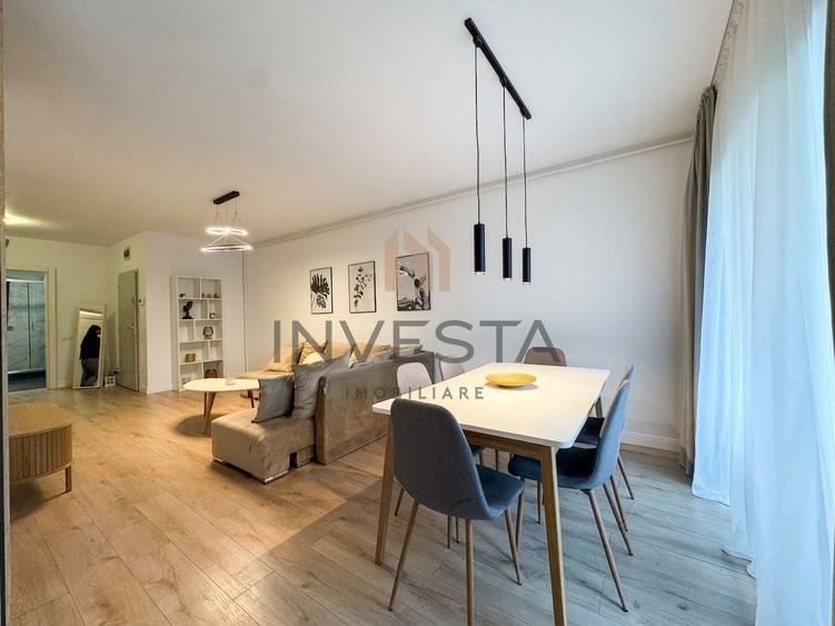 Apartament cu 3 camere semidecomandat, mobilat în Zorilor