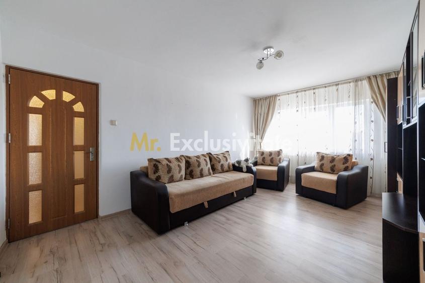 Apartament cu 3 camere decomandat, mobilat în Popa Șapcă