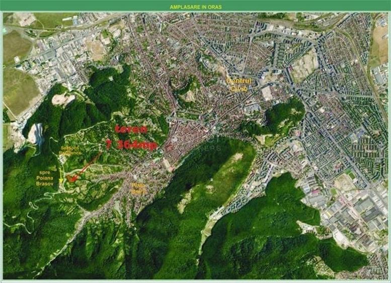 Teren Construcții intravilan de 7364 mp, în Drumul Poienii