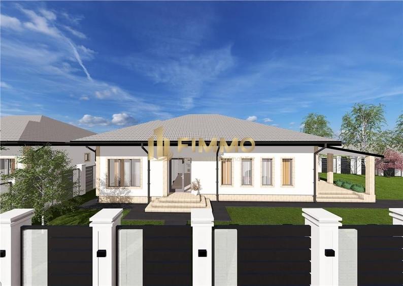 Casă individuală cu 4 camere cu Canalizare în Exterior Est