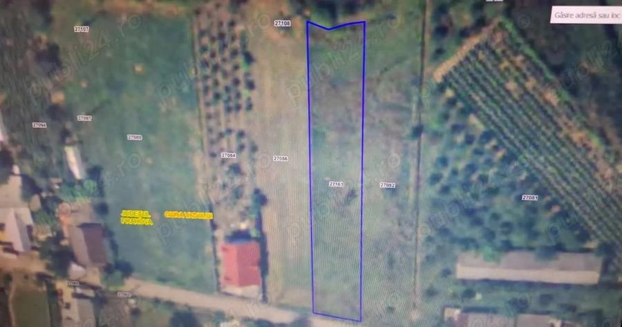 Teren de 1530 mp, în Gura Vadului