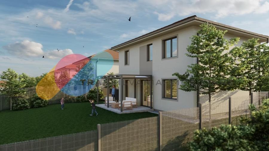 Casă individuală cu 4 camere cu Canalizare în Chinteni
