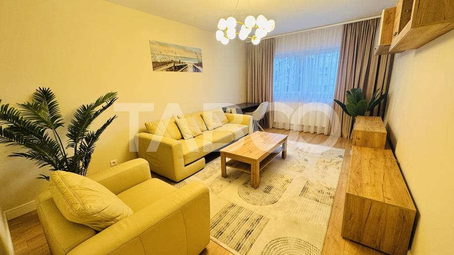 Apartament cu 2 camere decomandat, mobilat în Central