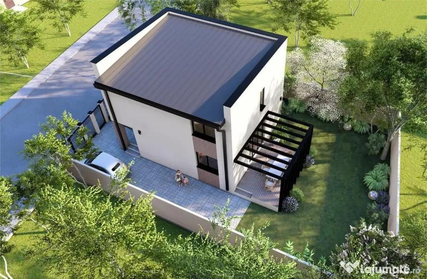 Casă cu 5 camere cu Teren 300 Mp în Pantelimon