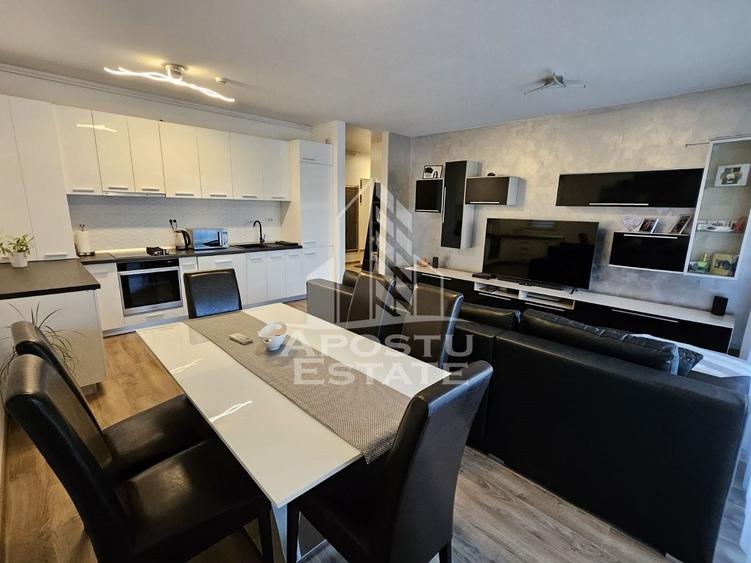 Apartament cu 2 camere semidecomandat, mobilat în Torontalului — fotografia 1