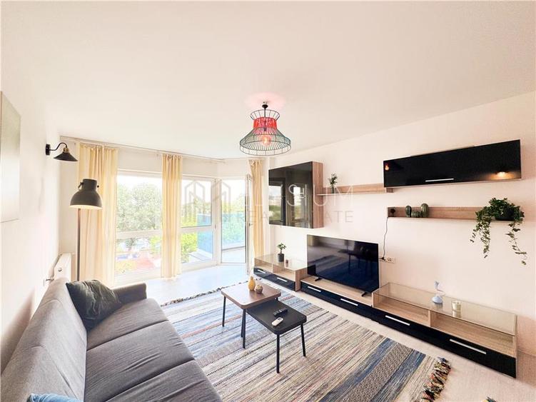 Apartament cu 2 camere semidecomandat în Floreasca