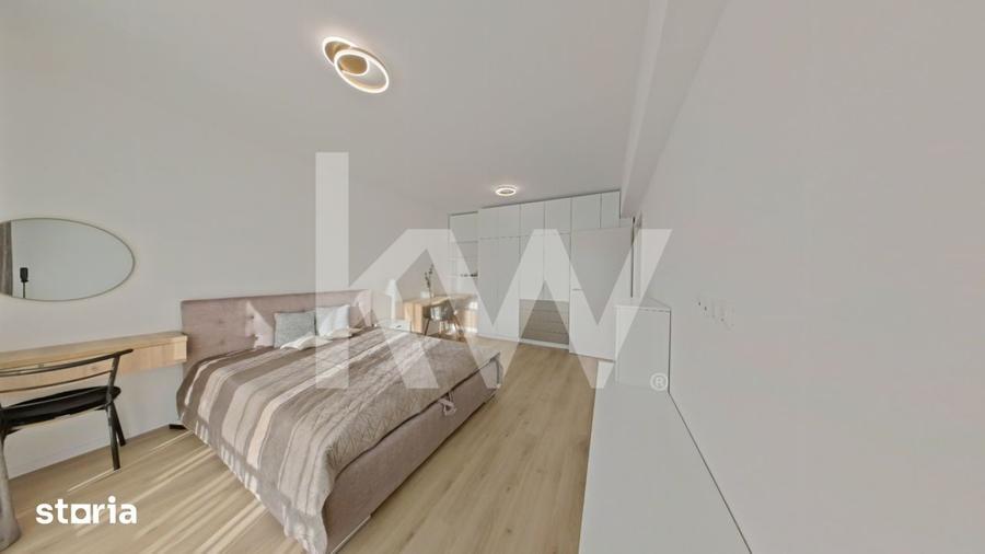 Apartament cu 2 camere decomandat, mobilat în Tractorul