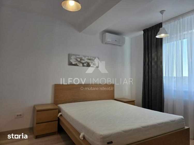 Apartament sptios Otopeni, parcul Unirii, utilat si mobilat. bloc cu l - 10