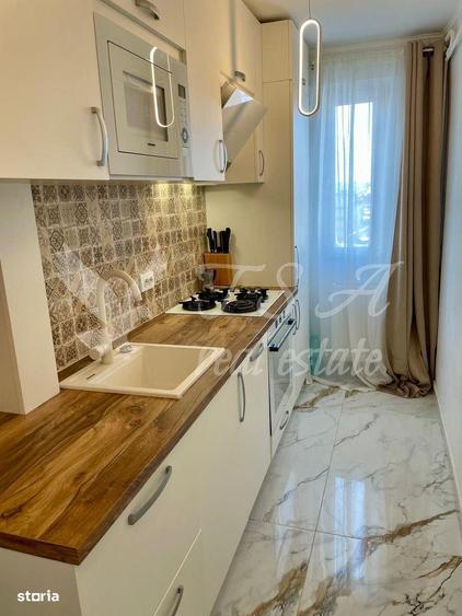 Apartament cu 2 camere, mobilat în Tei
