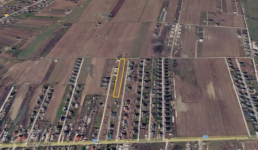 Teren de 4219 mp, în Săbăreni