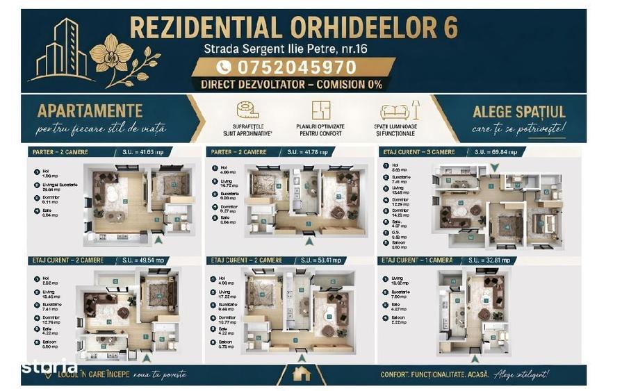 Apartament cu 2 camere în Militari