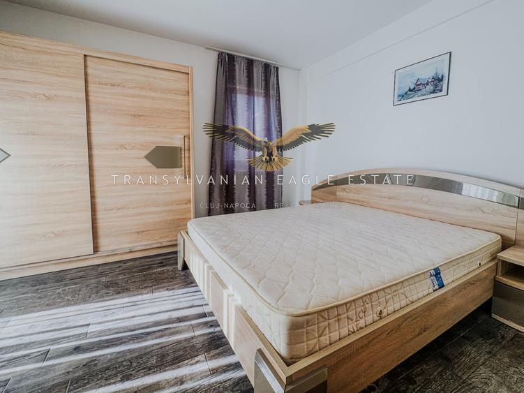 Apartament cu 2 camere semidecomandat, mobilat în Bună Ziua