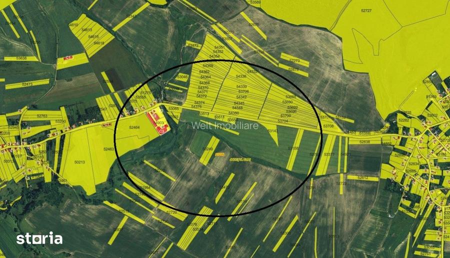 Teren extravilan in Rediu - Aiton, 4300 mp, la 150 m distanta de intra