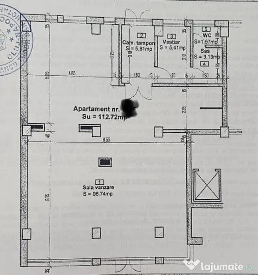 Spațiu comercial, de 114 mp, în Mărăști