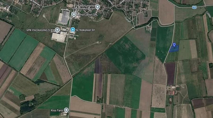 Teren arabil la Salonta 7,44 Ha - 4