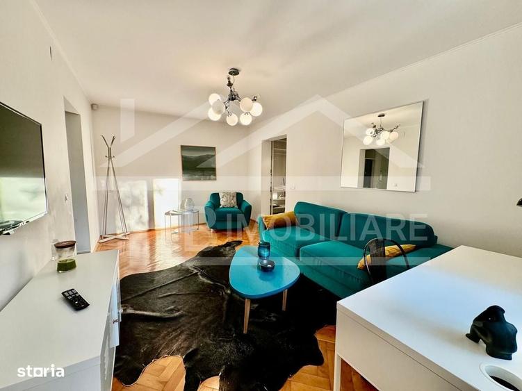 Apartament cu 2 camere semidecomandat în Lefaia