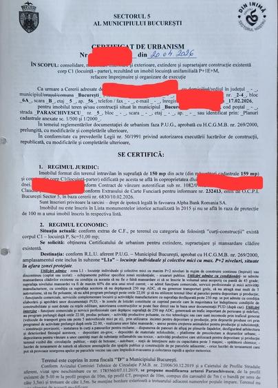Teren Eroii Revolutiei 159 mp cu casa veche - 1