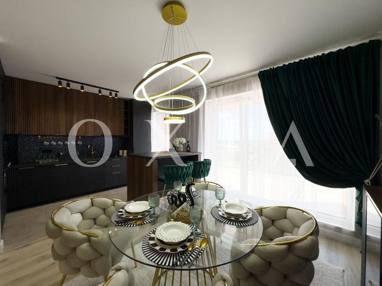 Apartament cu 2 camere semidecomandat, mobilat în Lipovei