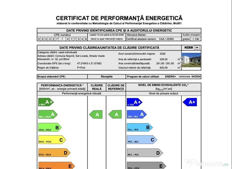Casă cu 7 camere în Livada de Bihor