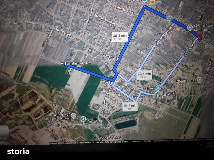 Teren de 11418 mp, în Mărăcineni