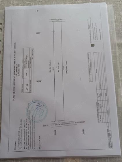 Teren de 65000 mp, în Urechești